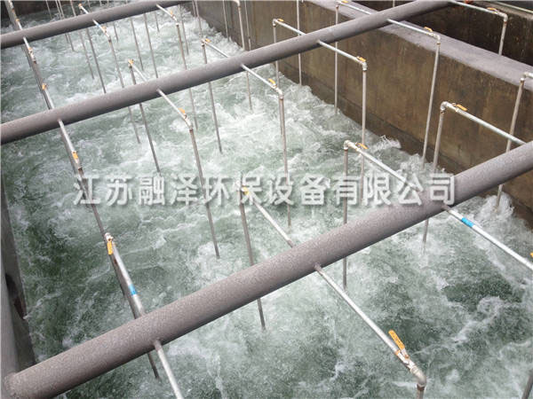 河北某新型材料廠曝氣系統(tǒng)